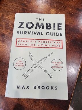 The Zombie Survival Guide by Brooks — White Cover